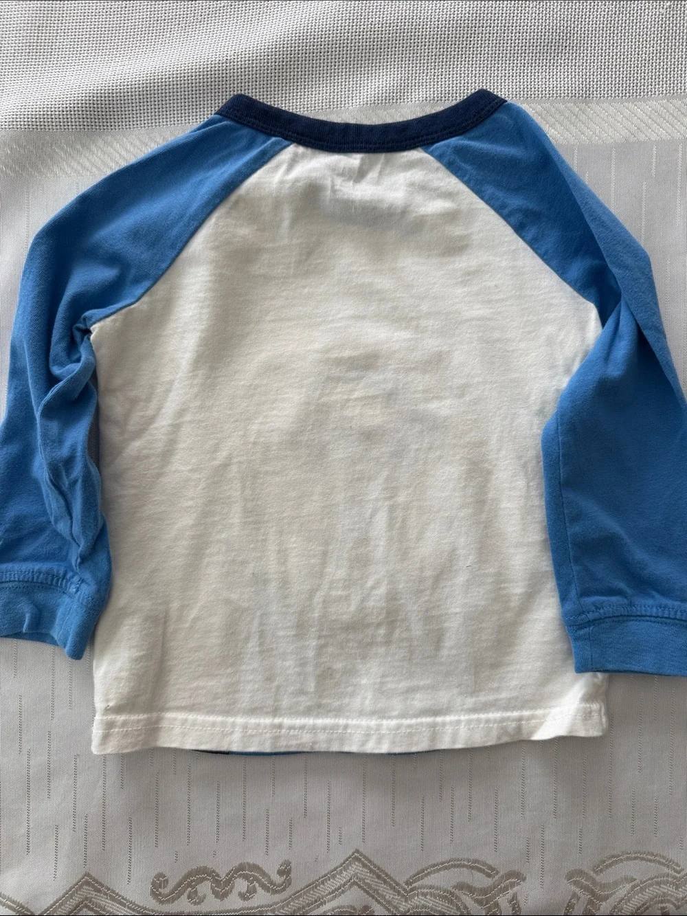 Kids top with bear graphic